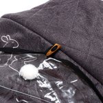 Коляска комбинированная «Joy every day» серый с кроликами (арт. J1/1)