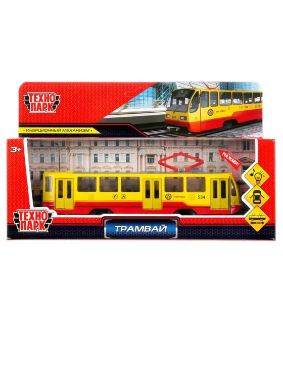 Игрушечный транспорт Трамвай