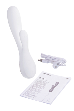 Вибратор-кролик Satisfyer Mono Flex с приложением (белый)