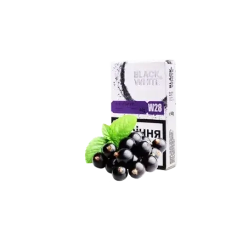 Black&White Blackcurrant (40g)