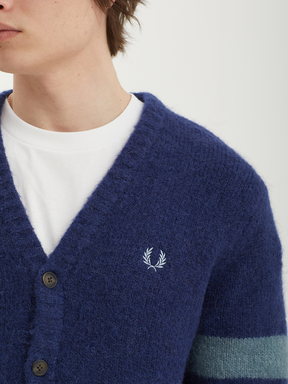 Мужской Кардиган Chunky Tipped Sleeve