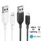 Кабель Anker PowerLine III USB-A - Lightning 1.8 м (A8813H21) белый