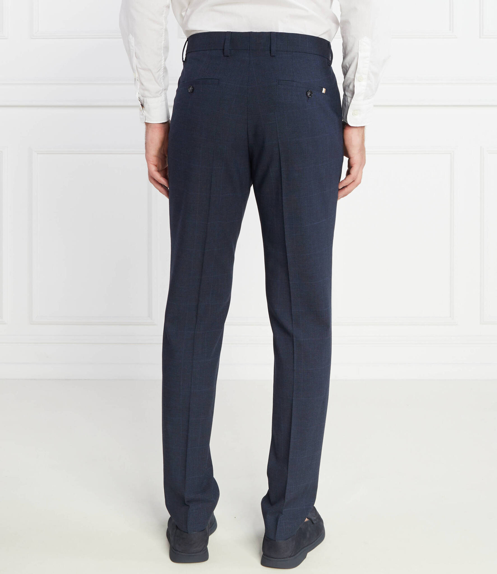 Брюки H-Genius-224 BOSS BLACK - темно-синий(50500110)