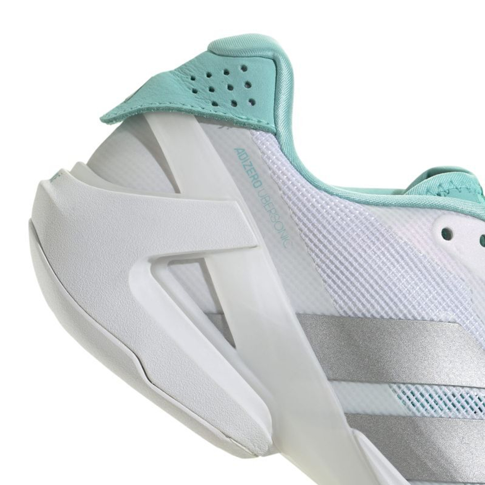 Женские теннисные кроссовки Adidas Adizero Ubersonic 5 W NM - cloud white/silver metallic/mint ton