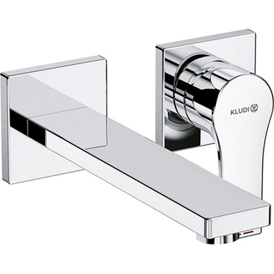 Смеситель для раковины Kludi Zenta SL 482440565 настенный встраиваемый внешняя часть, 180мм