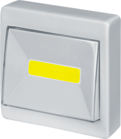 Фонарь Navigator 14 231 NPT-PL03-3AAA Пласт.пушлайт 1COB LEDx3Вт,1реж.