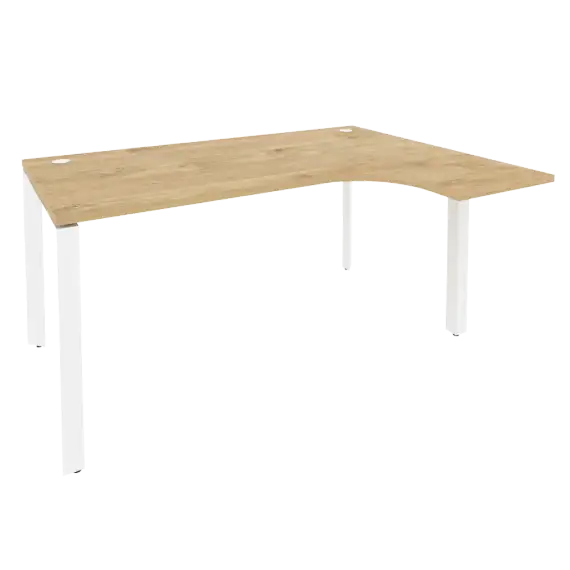 Onix Стол эргономичный правый на П-образном м/к O.MP-SA-4 (R) 1580*1180*750 (800/460)