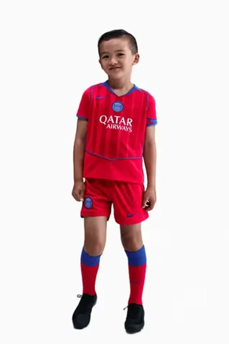 Футбольная форма Nike PSG 25/26 3rd Little Kids - красный