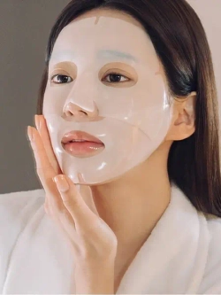 Концентрированная ампульная маска с низкомолекулярным коллагеном AROCELL Super Power Mask EX