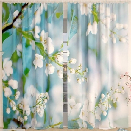 Фотошторы "РД. НЕЖНАЯ ЧЕРЁМУХА", Россия.