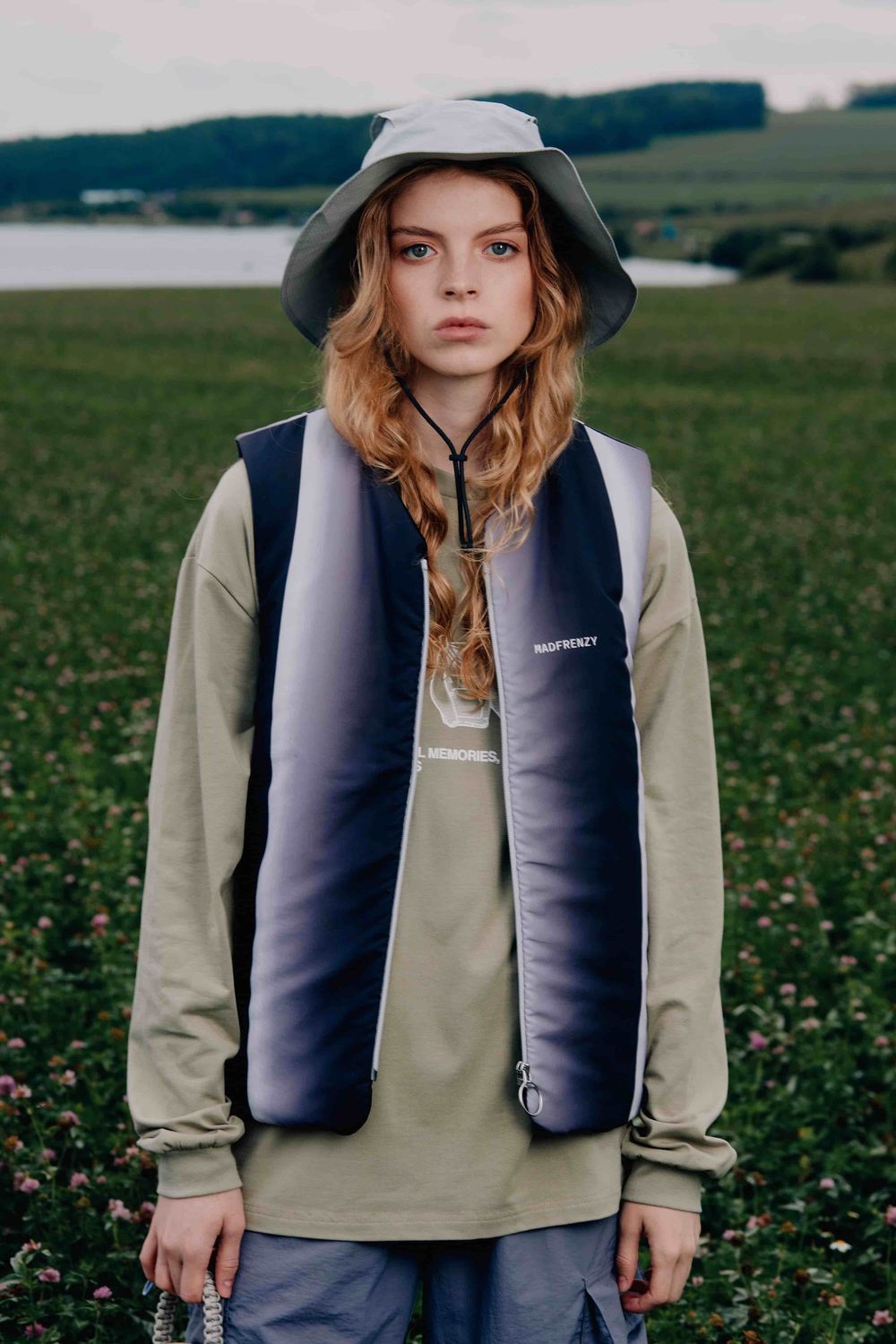 Лонгслив Called a Garment Climber пыльно-зеленый