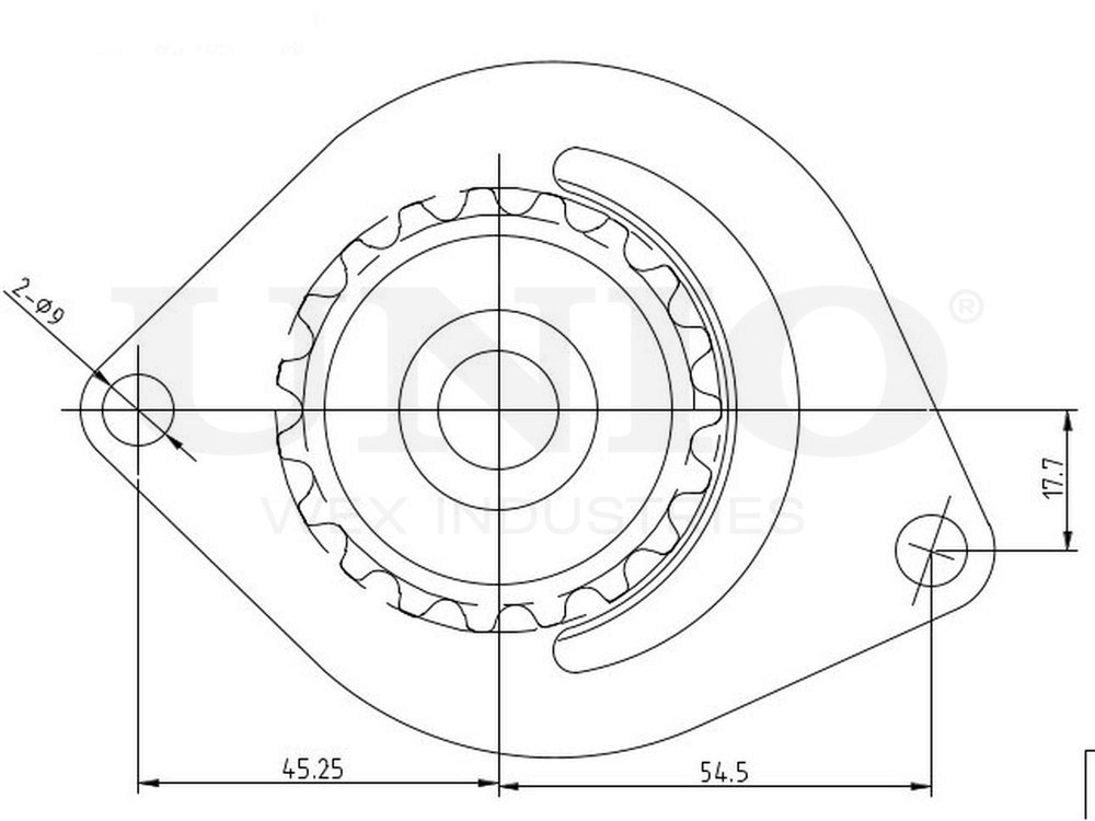 Помпа водяная UNIO WAP-10061