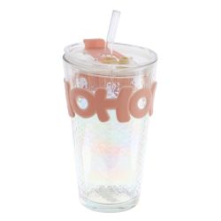 GAEM Стакан с трубочкой, 450 мл, L9 W9 H0,5 см, 3в.