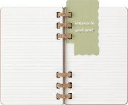 Еженедельник Moleskine SPIRAL (DHSPP2912MWH3) 130х210мм, цвет кофейный
