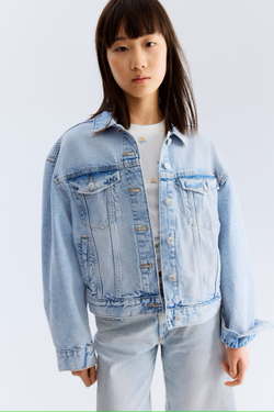 H&M Джинсовая куртка, синий