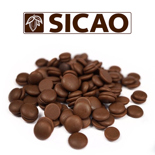 Шоколад Sicao молочный 33,6% 500гр
