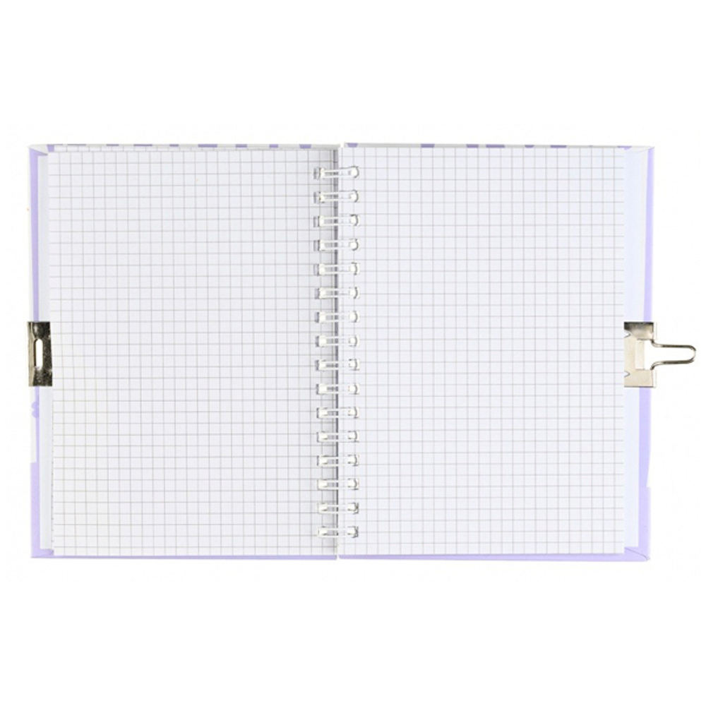 Блокнот детский Basir на замке, формат А6, серия "Тигры", переплет 7БЦ, 15*11 см, 48 листов, 4 цвета ассорти