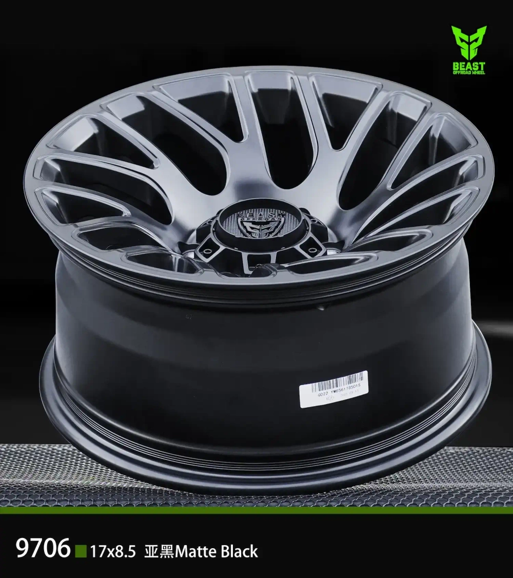 Диск колёсный литой BEAST OFFROAD 9706 R17 8,5 ET0 Matte Black