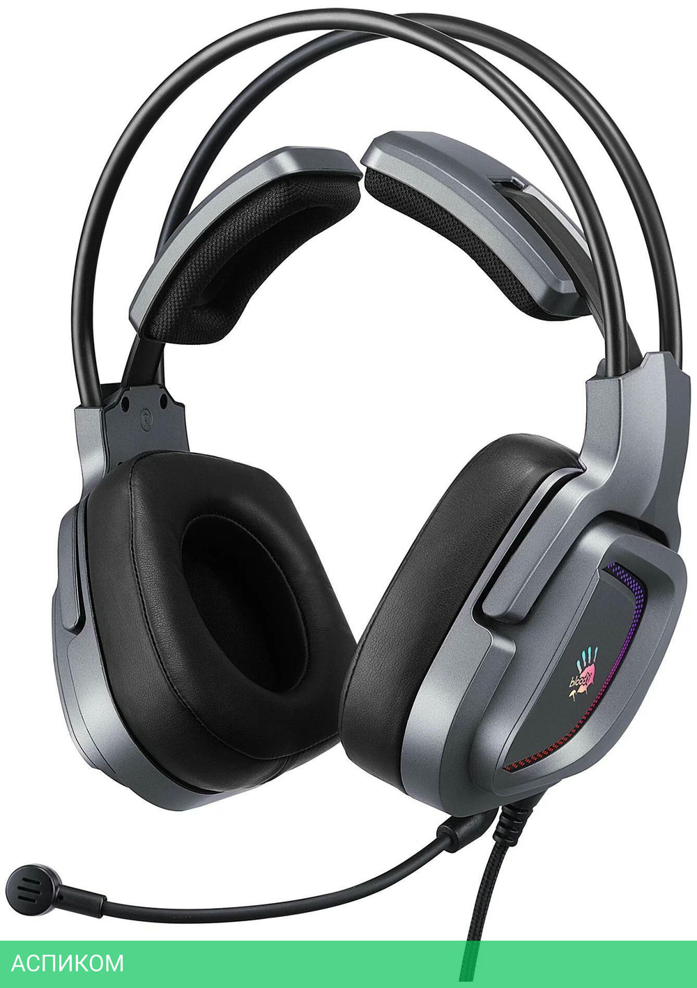 Наушники A4Tech Bloody G575 серый