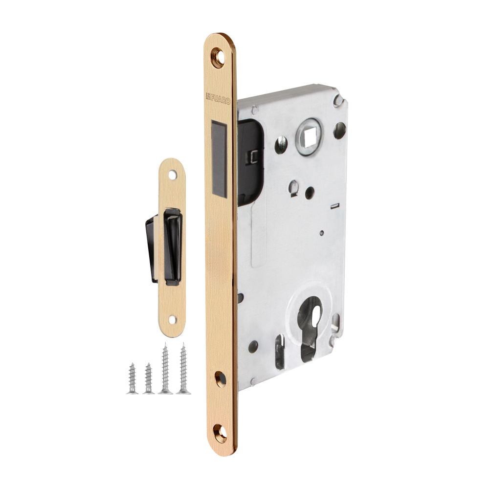 Корпус замка MAGN5300-M-C (5300-M-C) SSG сатинированное золото