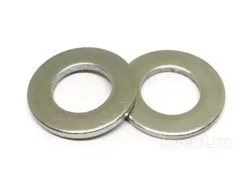 Шайба М6 плоская, оцинкованная