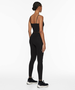 Oysho Топ на бретелях Comfortlux, черный