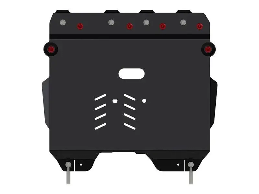Защита картера и КПП Sheriff для Ford Explorer V 2-й Рестайлинг 2017-2019 арт.08.3419 V1