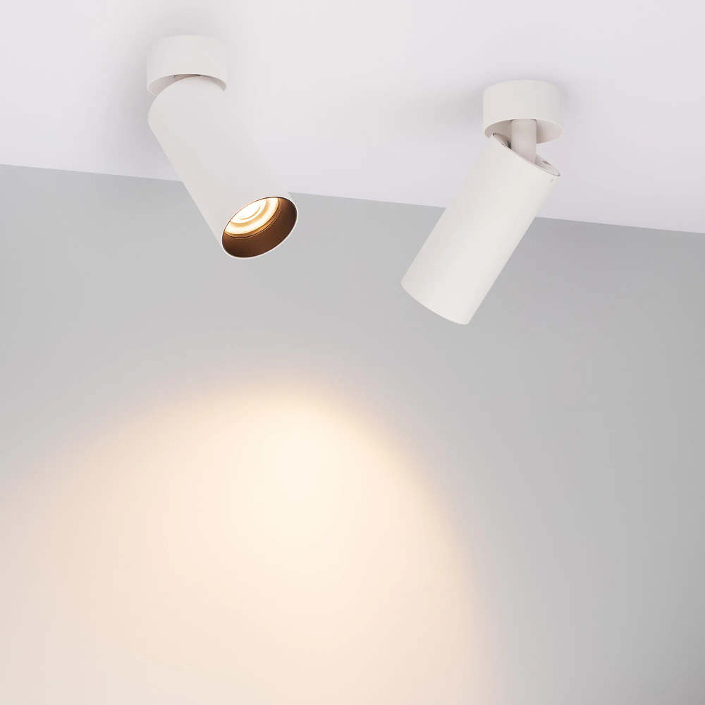 Светильник SP-GABI-SURFACE-FLAP-R50-9W Warm3000 (WH, 36 deg, 230V) (Arlight, IP40 Металл, 5 лет) 049925