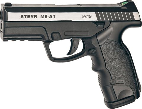 Пистолет пневматический ASG Steyr M9-A1 металл/двуцветный (артикул 16553)