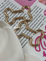 Карабин "Косточка" золотистый