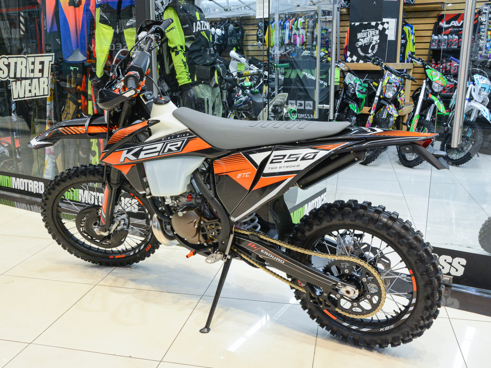 Кроссовый мотоцикл K2R 250 ETC Orange/Black 21/18