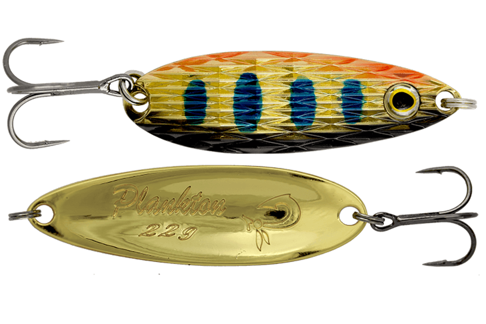 Блесна колебалка LureMax Plankton 68мм., 22 г., 17, White eye
