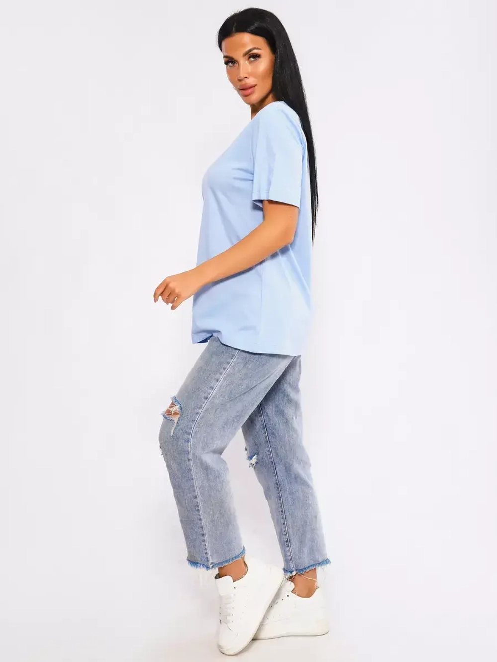 Футболка базовая большие размеры