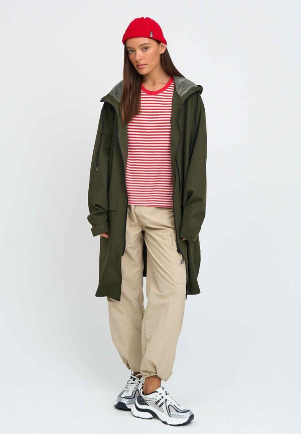 Плащ оверсайз хаки - фото 20