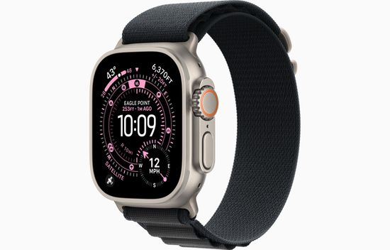 Умные часы Apple Watch Ultra 3, 49 мм, Natural Titanium Black Alpine Loop L