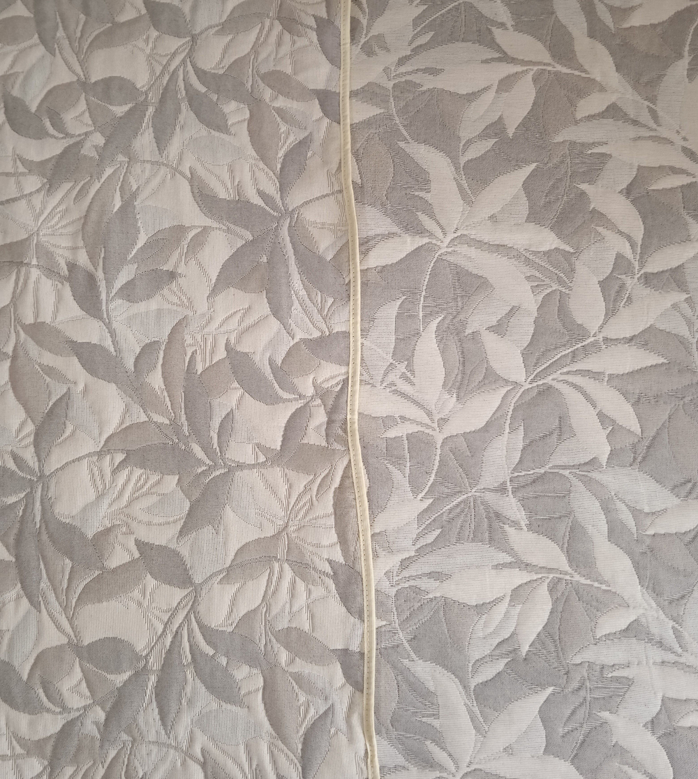 Покрывало жаккардовое двухстороннее Нежность 2663-18 беж,серый 2.0 (180х200)