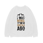 Свитшот "2 Басенджи назад"