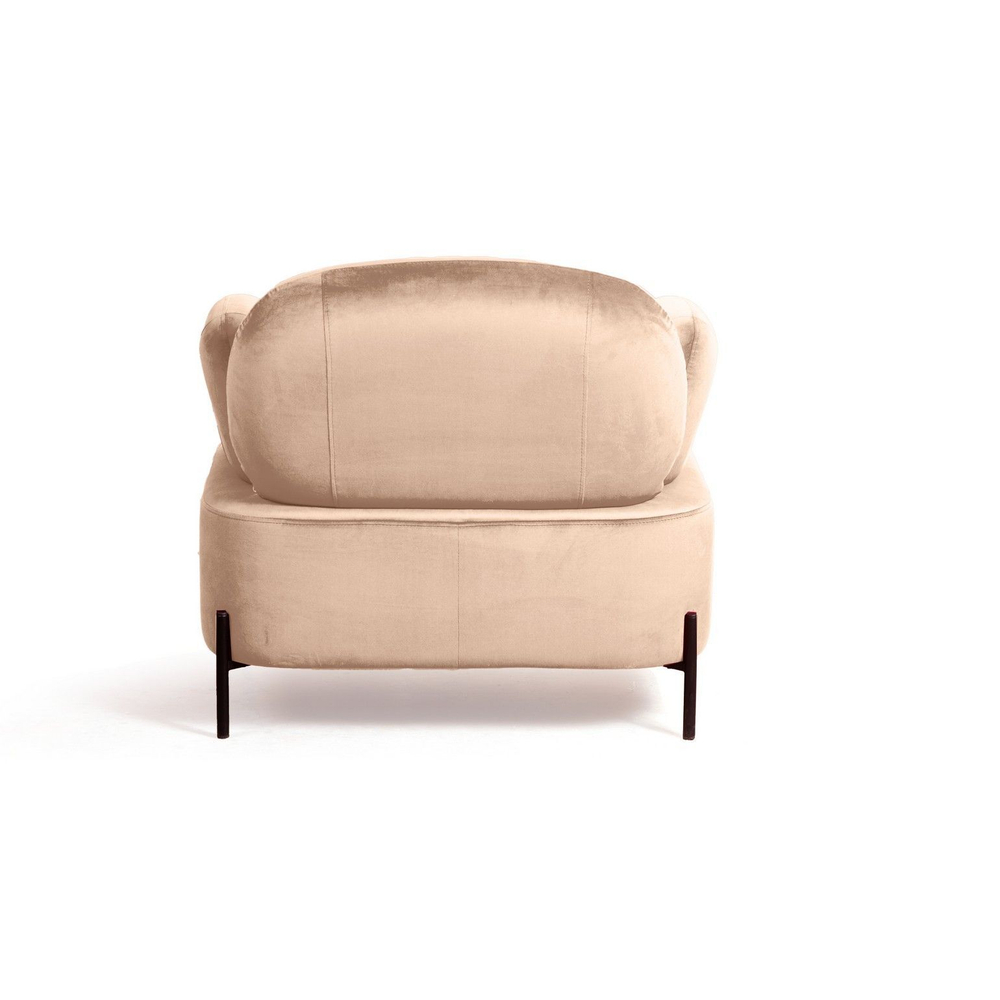 Кресло Dandy, бархат бежевый 5