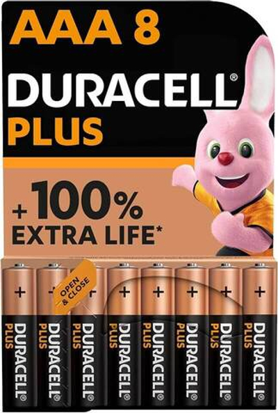 DURACELL PLUS AAA BL8