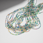 Селенит (имитация), оттенок "Конфетки" 2мм, шар, микроогранка