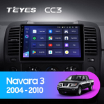 Teyes CC3 9" для Nissan Navara 2004-2010
