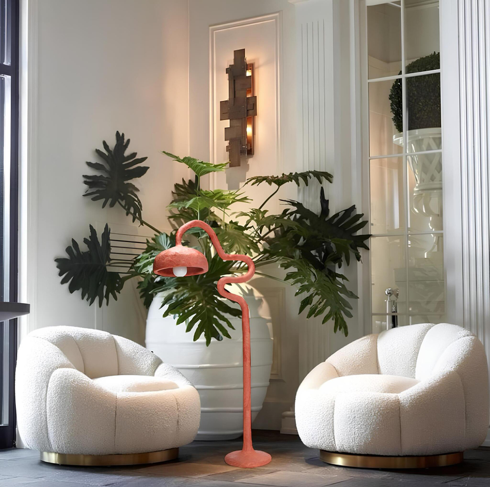 Floor design lamp Cotta by Decio Studio