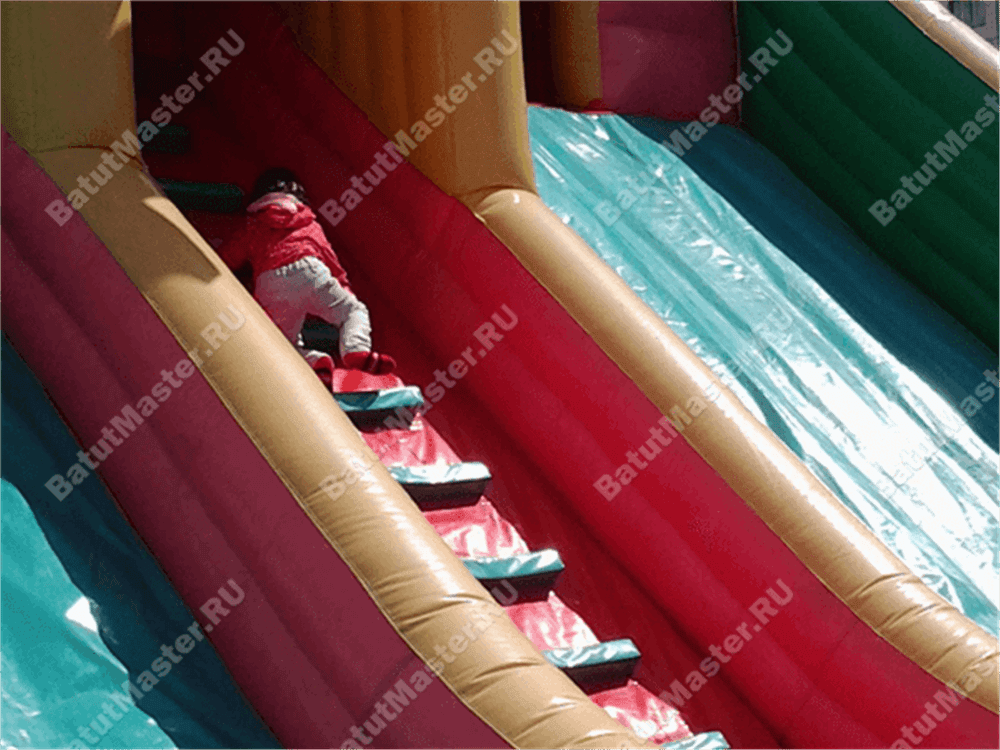 Коммерческий надувной батут "Сафари парк" 14*7*7 м