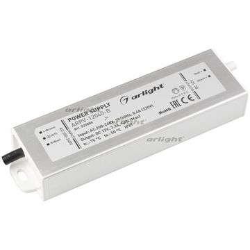Блок питания для светодиодной ленты 40W 12V 3.3A 020086 Arlight