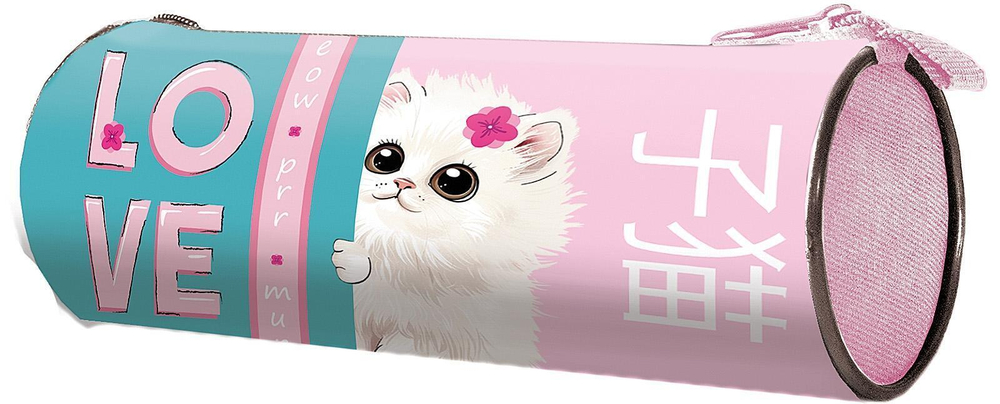 Пенал-тубус на молнии большой печать на ткани 195*85 "Fluffi 2025" (Пчёлка)