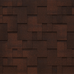 Черепица битумная гибкая Tegola BUSINESS UNICA LAZIO Marrone 230