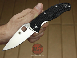 Нож Spyderco Tenacious LTW - черн. рук., белый клинок RK-415