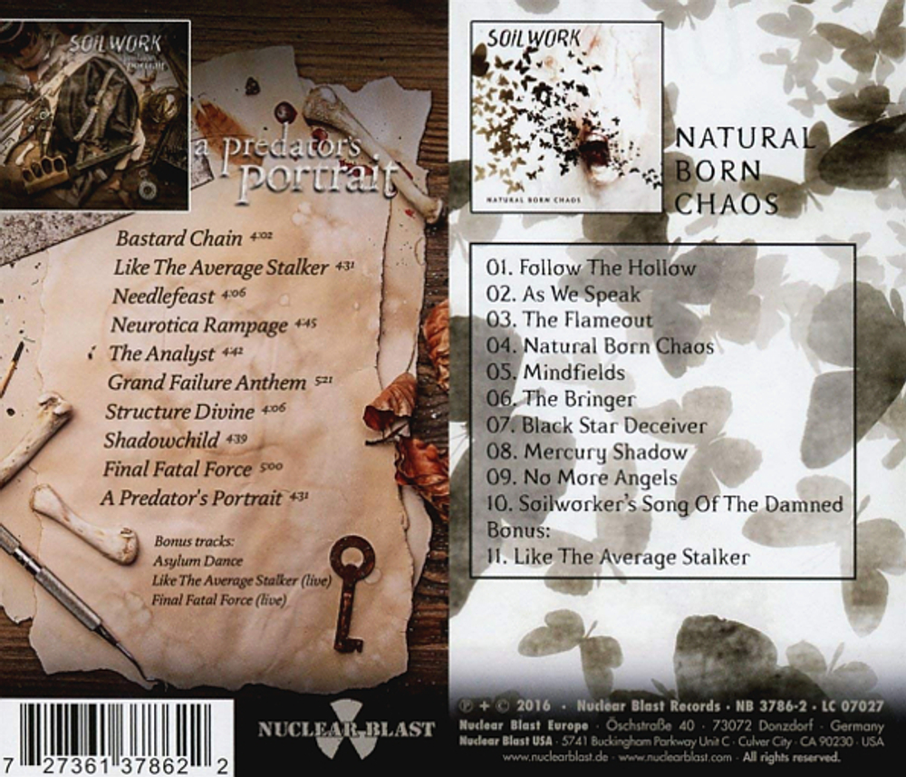 Soilwork / A Predator's Portrait, Natural Born Chaos (2CD)