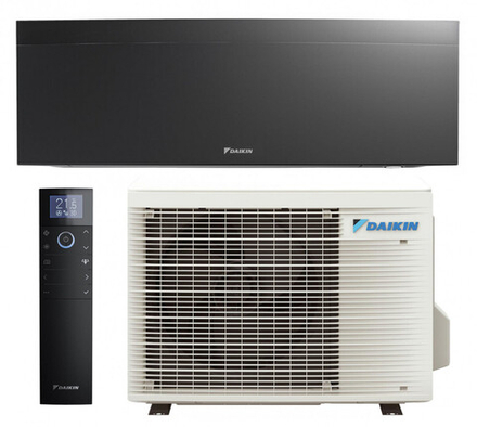 Кондиционер Daikin Emura 3 FTXJ42AB/RXJ42A Full DC Inverter. Цвет: Матово-черный внутренний блок