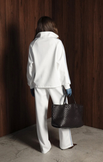 Костюм спортивный с поло на кулиске снизу